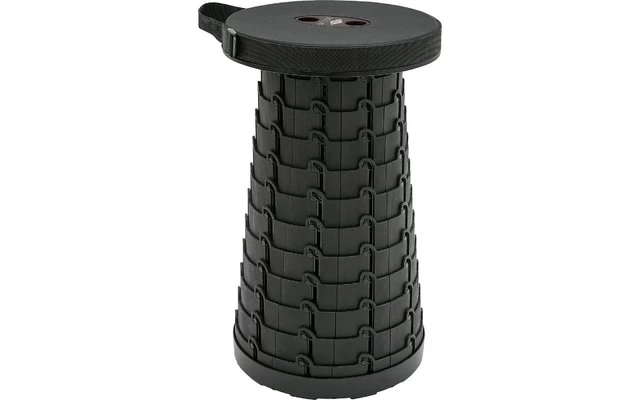 Wedo Sittogo Teleskophocker Schwarz 1 Wedo Sittogo Teleskophocker Schwarz