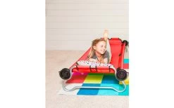 Disc-O-Bed Kid-O-Bed Einzelbett Runder Rahmen Ohne Seitentasche -Rot -Camping Welt Verkauf 376986 2274674 2