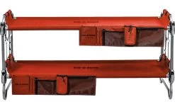 Disc-O-Bed Kid-O-Bunk Kinder Camping Stockbett Inkl. Seitentaschen Blau / Silber -Camping Welt Verkauf 378506 2375672 1