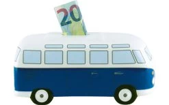 VW Collection T1 Bulli Spardose Keramik Blau -Camping Welt Verkauf 386215 2838265