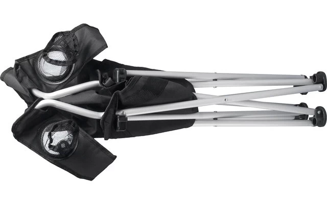 Basic Nature Travelchair Komfort Faltstuhl Schwarz 1 Basic Nature Travelchair Komfort Faltstuhl Schwarz