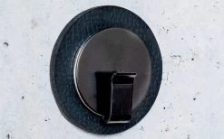 Silwy® Clever Magnet-Haken Inkl. Metall Nano Gel Pad Schwarz / Schwarz