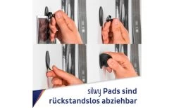 Silwy® Smart Magnet-Pins Inkl. Metall Nano Gel Pads Weiss -Camping Welt Verkauf 435351 3102473