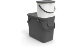 Rotho Albula Recycling Müllsystem 6 Liter Limettengrün -Camping Welt Verkauf 460517 3317690 1