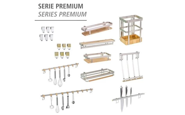 Wenko Haken Mit Bambus Premium 6er Set 2 Wenko Haken Mit Bambus Premium 6er Set – Bild 2