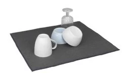 Wenko Mikrofaser Abtropfmatte Miko Grau -Camping Welt Verkauf 492272 3504779 1