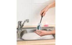 Wenko Silikon Spülbürste 25 Cm Blau -Camping Welt Verkauf 496110 3513580