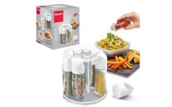 Metaltex Spice-8 Gewürzständer Weiß -Camping Welt Verkauf 497165 3341525