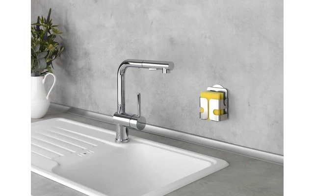 Wenko Turbo-Loc Edelstahl Schwammhalter Rostfrei, Befestigen Ohne Bohren 4 Wenko Turbo-Loc Edelstahl Schwammhalter Rostfrei, Befestigen Ohne Bohren – Bild 4