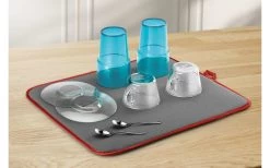 Metaltex Softex Microfaser Abtropfmatte Rot -Camping Welt Verkauf 526604 3422747