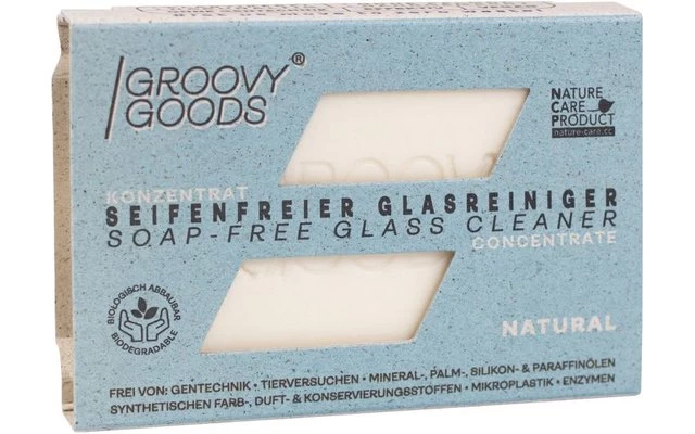 GroovyGoods Seifenfreier Glasreiniger Natural 1 GroovyGoods Seifenfreier Glasreiniger Natural