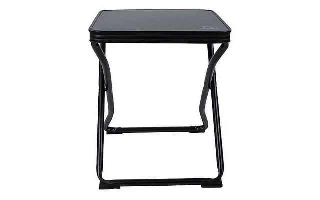 Bo-Camp Hocker Klappbar Mit Aufsatz Schwarz 1 Bo-Camp Hocker Klappbar Mit Aufsatz Schwarz
