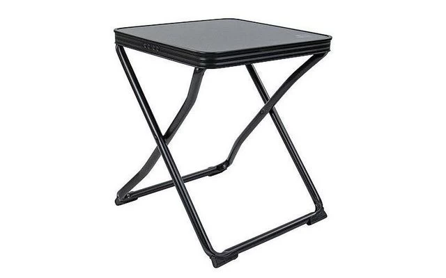 Bo-Camp Hocker Klappbar Mit Aufsatz Schwarz 2 Bo-Camp Hocker Klappbar Mit Aufsatz Schwarz – Bild 2