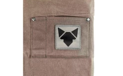 Fennek Grillschürze Gewachst Grau