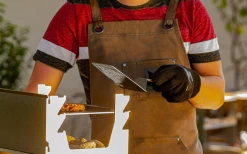 Fennek Grillschürze Gewachst Grau -Camping Welt Verkauf 605827 4451907