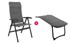 Westfield Set Traveller Vintage Klappstuhl & Beinauflage