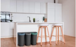 Rotho Twist Abfalleimer Mit Schwing- Und Klappdeckel 25 Liter Dunkelsilber 13 Rotho Twist Abfalleimer Mit Schwing- Und Klappdeckel 25 Liter Dunkelsilber -Camping Welt Verkauf 688593 4830146