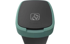 Rotho Twist Abfalleimer Mit Schwing- Und Klappdeckel 25 Liter Dunkelsilber 12 Rotho Twist Abfalleimer Mit Schwing- Und Klappdeckel 25 Liter Dunkelsilber -Camping Welt Verkauf 689040 4830122