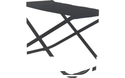 Crespo Beistelltisch AP/290 Schwarz -Camping Welt Verkauf 729608 4875653