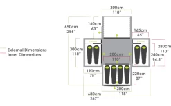 Zempire Pro III V2 -Camping Welt Verkauf 747746 5004233